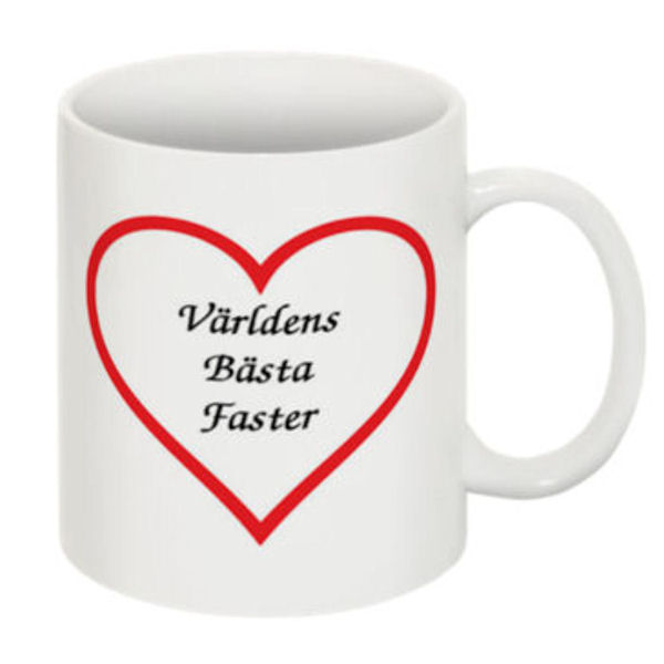 Mugg - Världens bästa faster