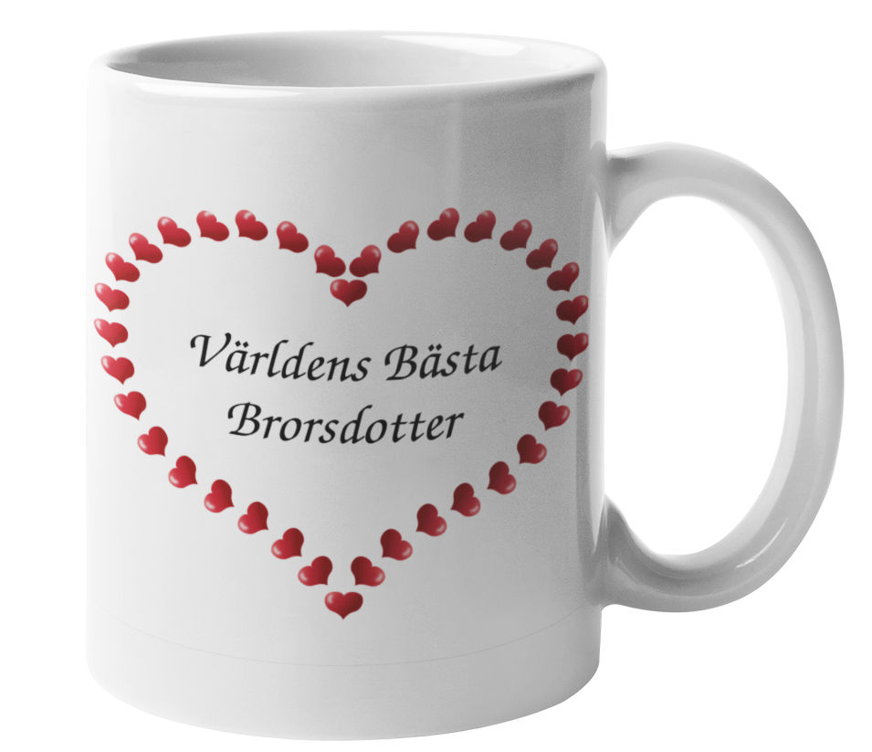 Mugg - Världens bästa brorsdotter