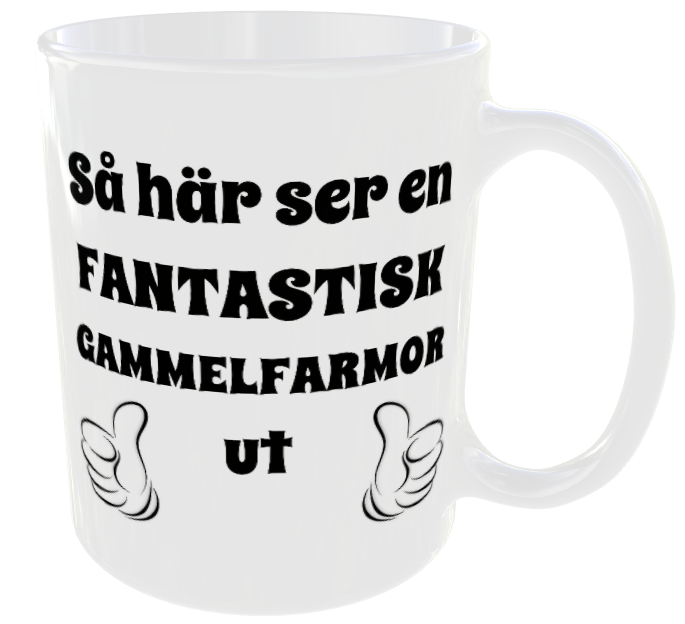 Mugg - Så här ser en fantastisk gammelfarmor ut