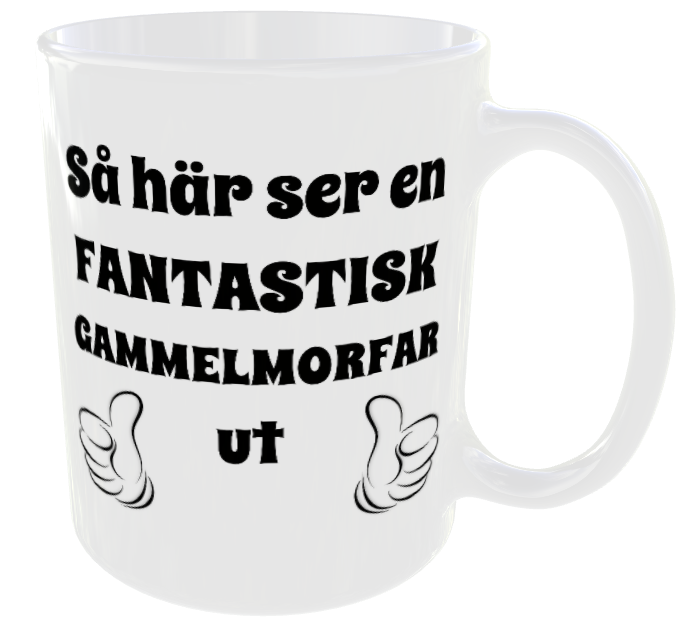 Mugg - Så här ser en fantastisk gammelmorfar ut