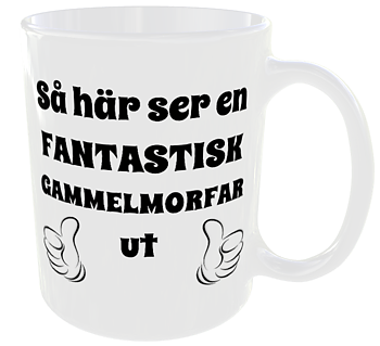 Mugg - Så här ser en fantastisk gammelmorfar ut