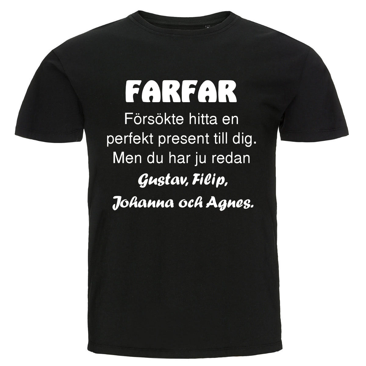T-shirt - Farfar, present