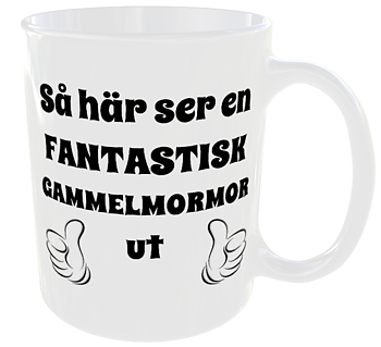 Mugg - Så här ser en fantastisk gammelmormor ut