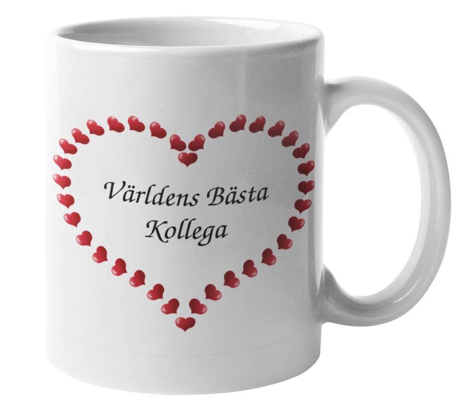 Mugg - Världens bästa kollega