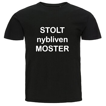 T-shirt - Stolt nybliven moster