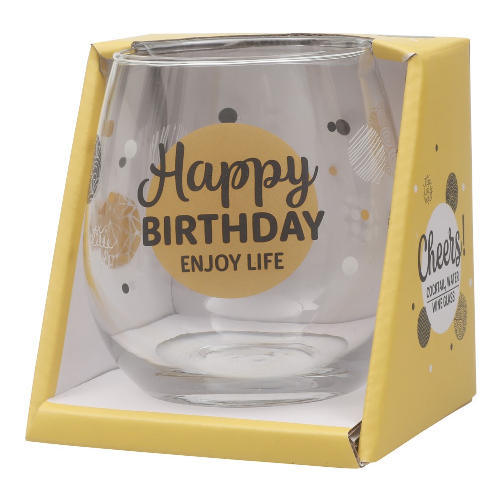 Cheers glas, Happy Birthday - 2