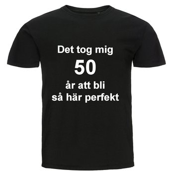 T-shirt - Perfekt med eget år
