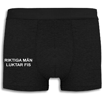 Boxershorts - Riktiga män luktar fis