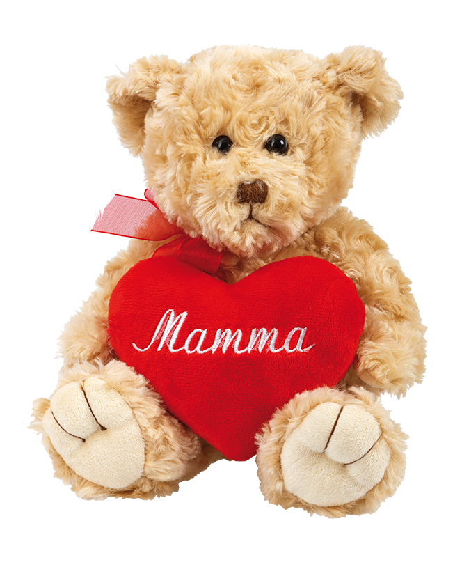 Nalle med rött hjärta, Mamma