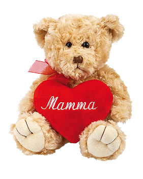 Nalle med rött hjärta, Mamma
