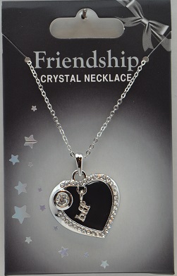 Halsband, Crystal friendship med bokstav