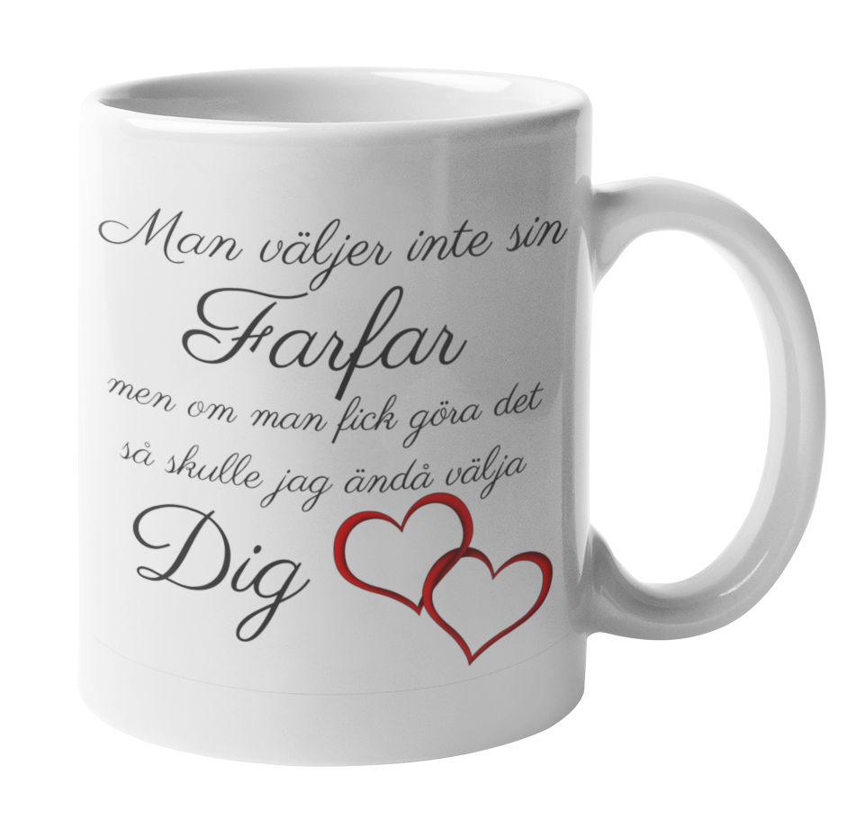 Mugg - Man väljer inte sin farfar