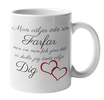 Mugg - Man väljer inte sin farfar