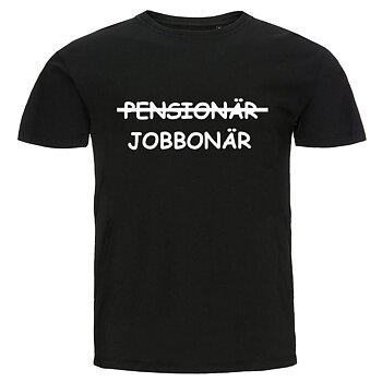 T-shirt - Pensionär Jobbonär