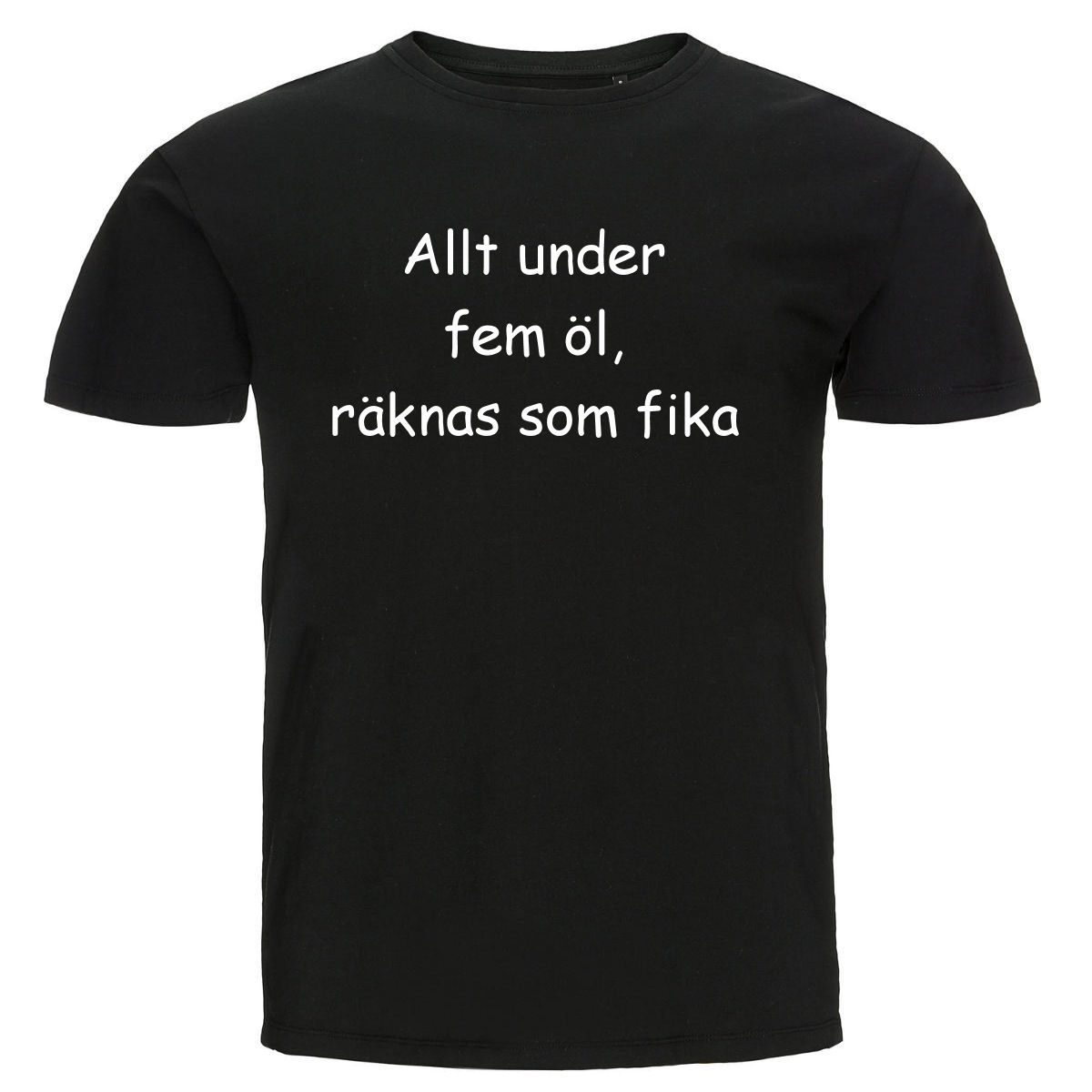 T-shirt - Allt under fem öl