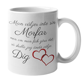 Mugg - Man väljer inte sin morfar