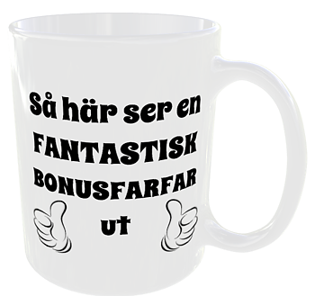 Mugg - Så här ser en fantastisk bonusfarfar ut