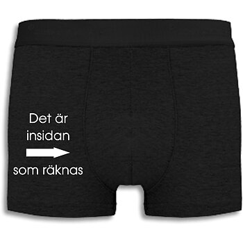 Boxershorts - Det är insidan som räknas