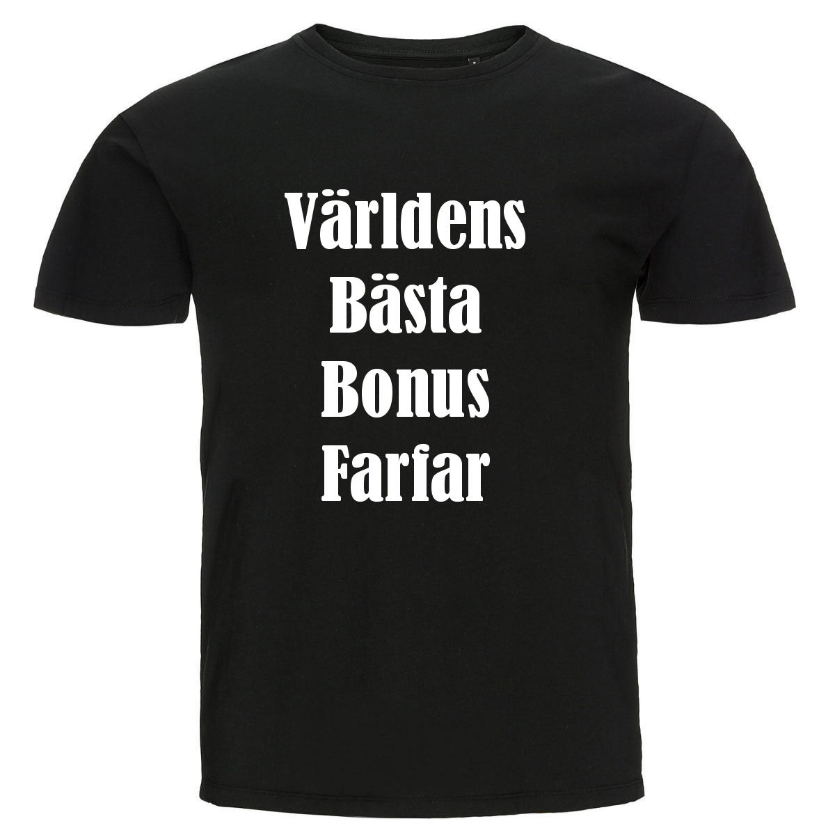 T-shirt - Världens bästa bonusfarfar