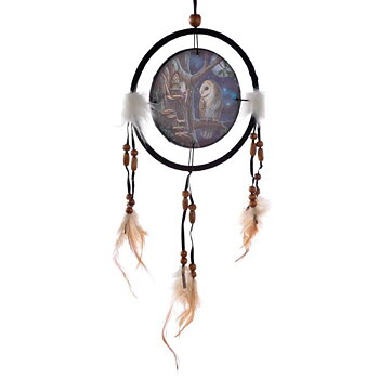 Drömfångare - Uggla och älva, Fairy tales, 16 cm