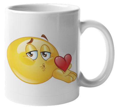 Mugg - Emoji, I blow you a kiss