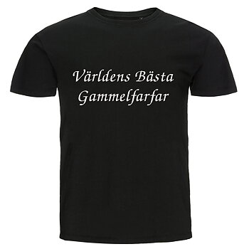 T-shirt - Världens bästa gammelfarfar