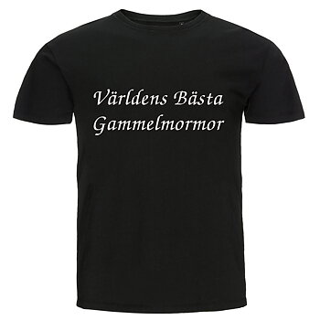 T-shirt - Världens bästa gammelmormor