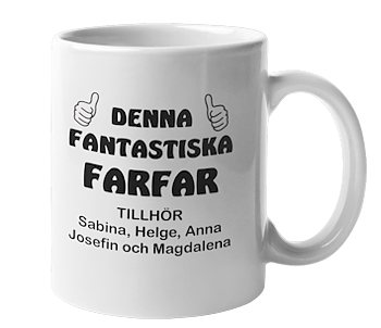 Mugg - Denna fantastiska farfar tillhör