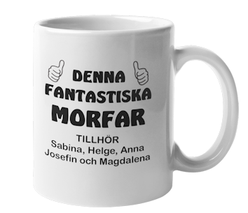Mugg - Denna fantastiska morfar tillhör