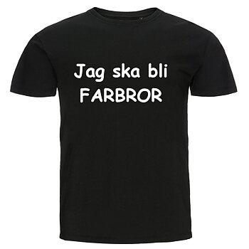 T-shirt - Jag ska bli farbror