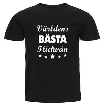T-shirt - Världens bästa flickvän