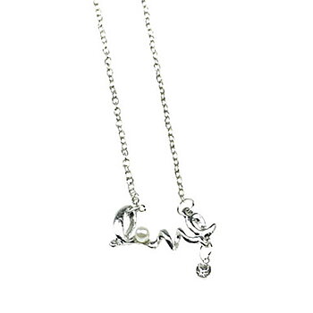 Halsband, Love, silver