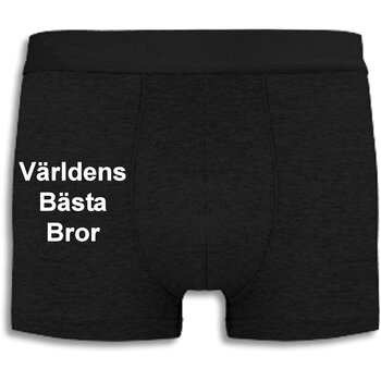 Boxershorts - Världens Bästa Bror