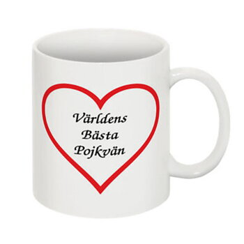 Mugg - Världens bästa pojkvän