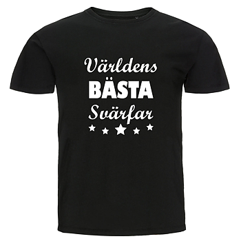 T-shirt - Världens bästa svärfar