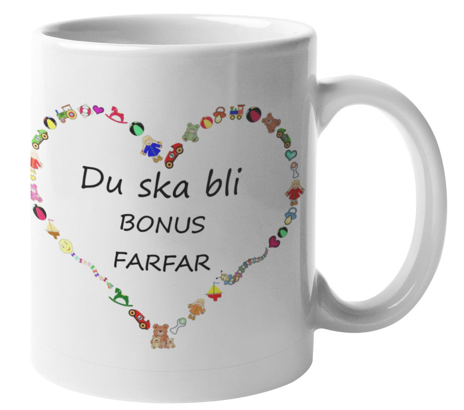 Mugg - Du ska bli bonusfarfar