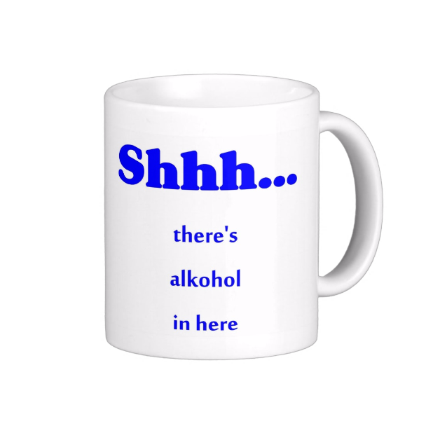 Mugg - Shhh...there's alkohol in here