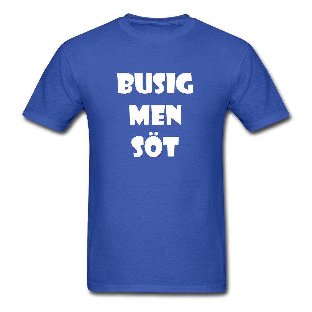 Barn T-shirt - Busig men söt - 2