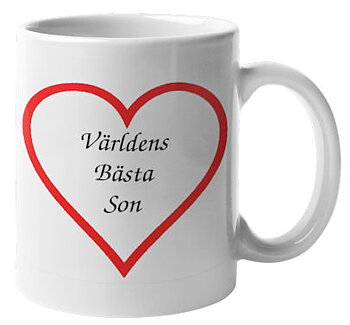 Mugg - Världens bästa son