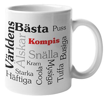 Mugg - Världens bästa kompis