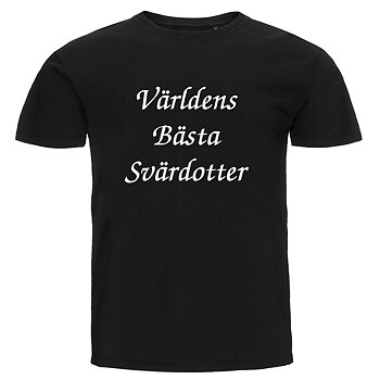 T-shirt - Världens bästa svärdotter