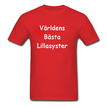 Barn T-shirt - Världens bästa lillasyster