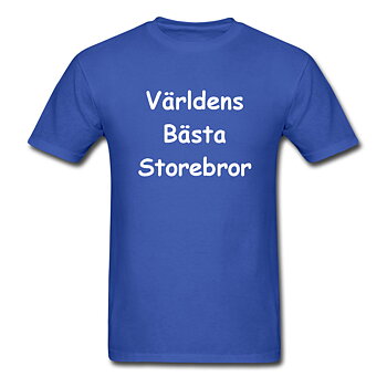 Barn T-shirt - Världens bästa storebror