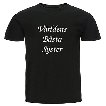 T-shirt - Världens bästa syster