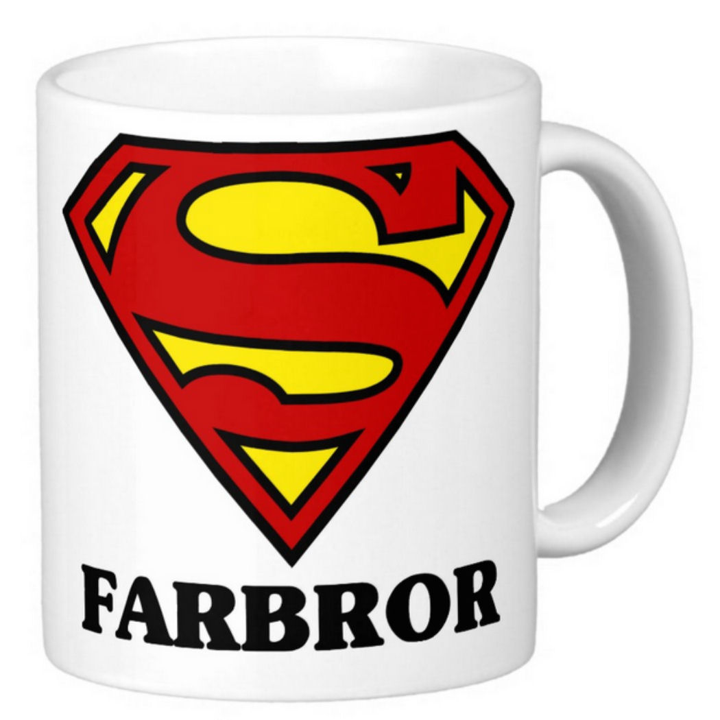 Mugg - Super farbror