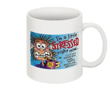 Mugg -  Stressad