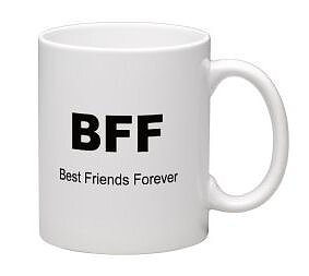Mugg - BFF, Best Friends Forever