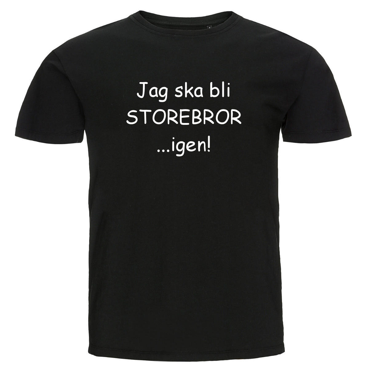 Barn T-shirt - Jag ska bli storebror...igen!