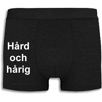 Boxershorts - Hård och Hårig