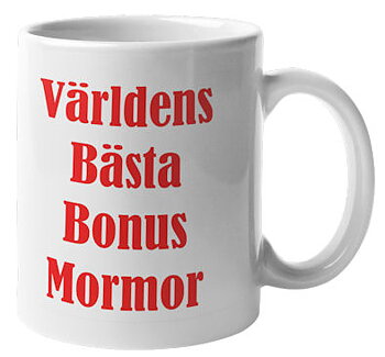 Mugg - Världens bästa bonusmormor